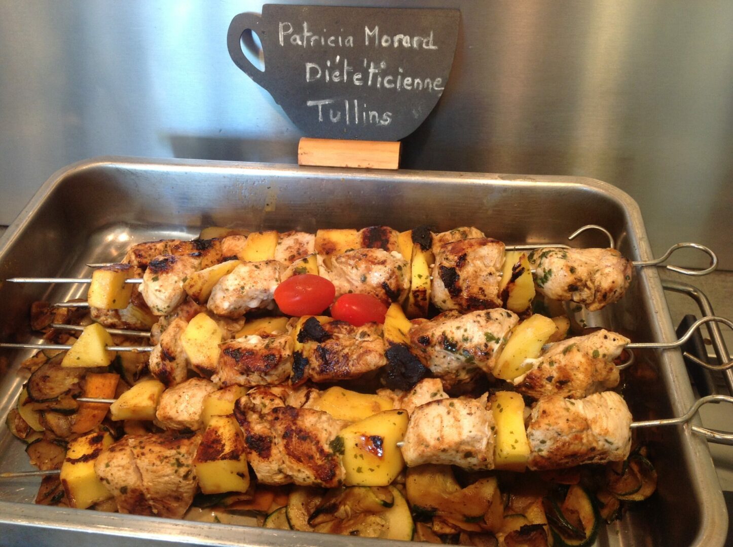 Brochette de poulet façon Créole