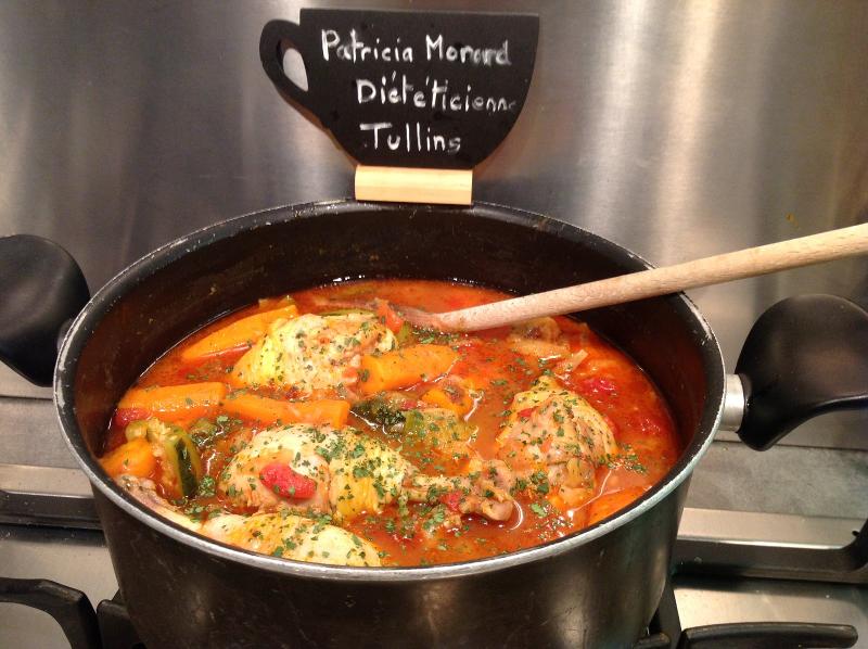 Recette Couscous au poulet à Tullins