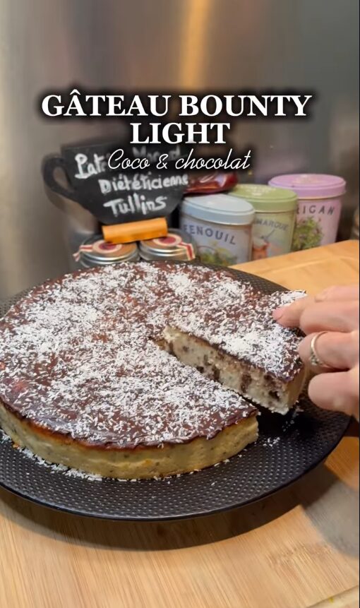Gâteau Bounty light