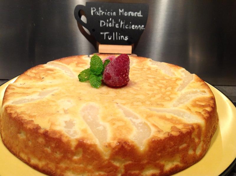 Recette gâteau fondant poire ricotta à Rives