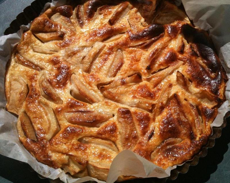 Gâteau mousseux aux pommes