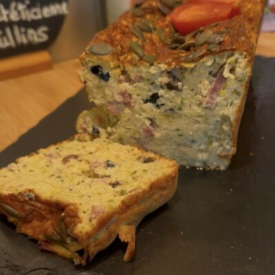 Cake aux olives