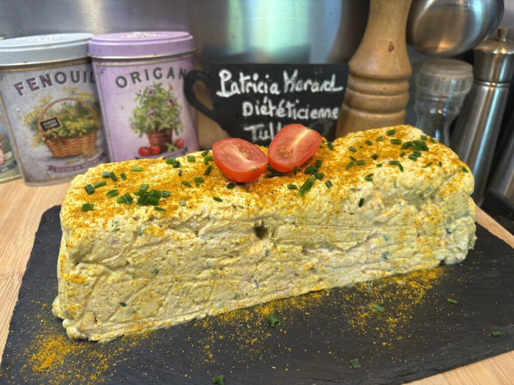 Cake thon et basilic