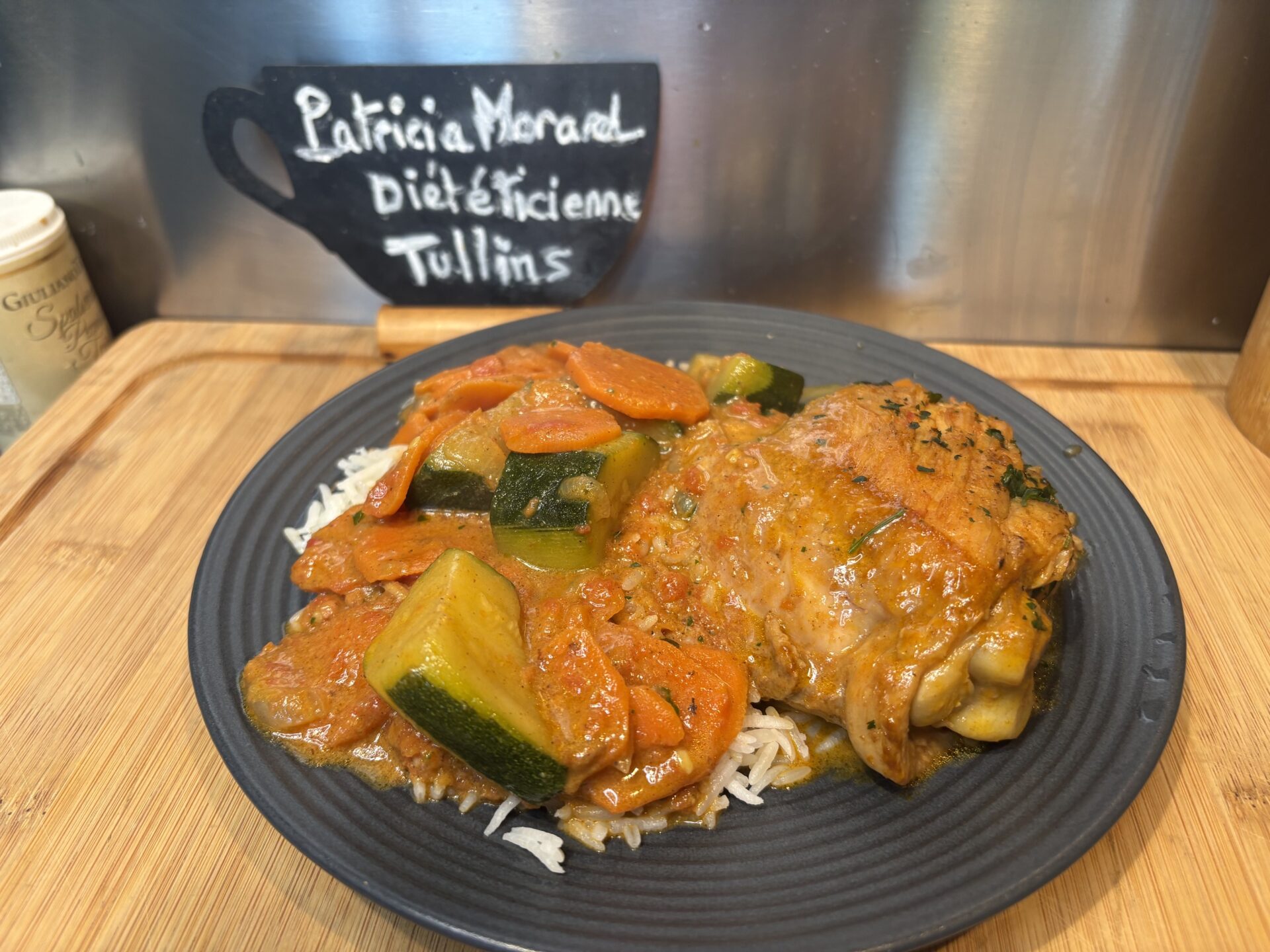 Recette Poulet massalé coco