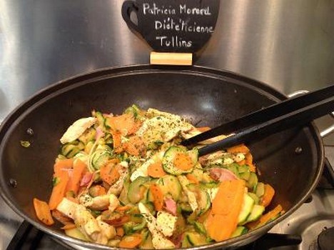 Recette Les wok complets et rapides à Rives