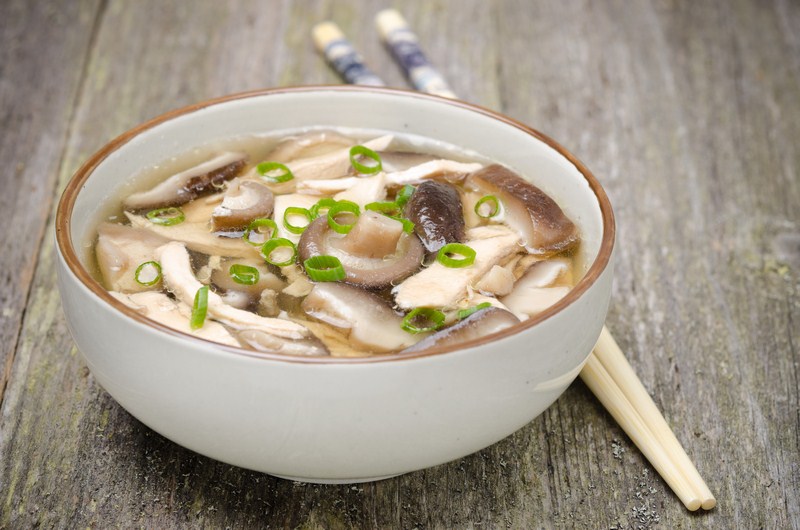 Recette Soupe chinoise express au poulet à Rives