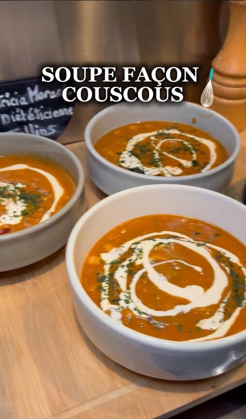 Soupe façon couscous