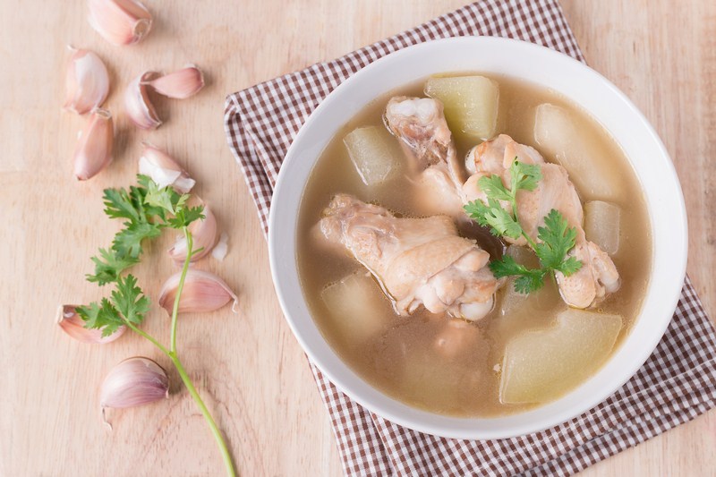 Recette Soupe au choux et bacon à Tullins