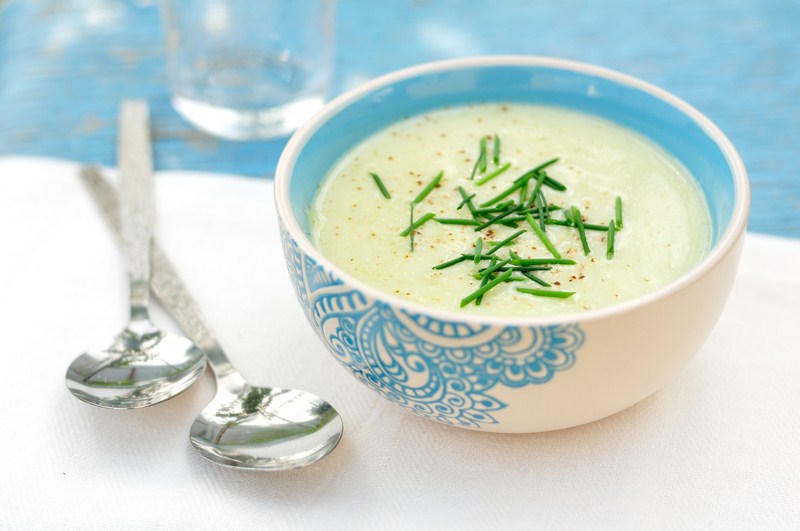 Recette Veloute de potiron courgette à Rives