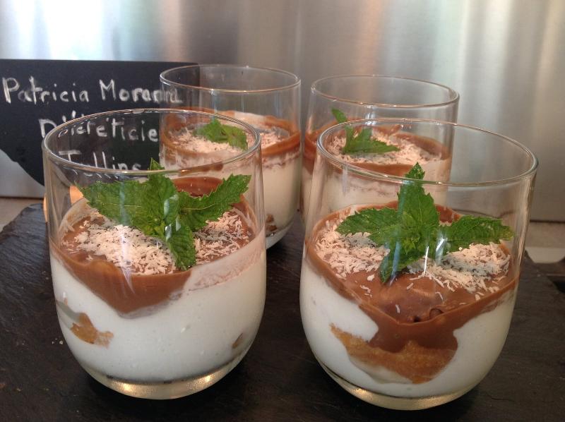 Recette Verrine express façon Bounty à Tullins