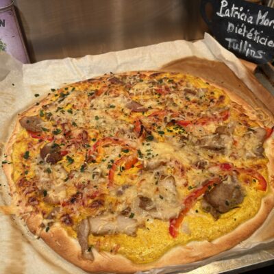Omelette façon pizza