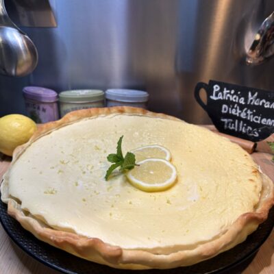 Tarte express citron et ricotta