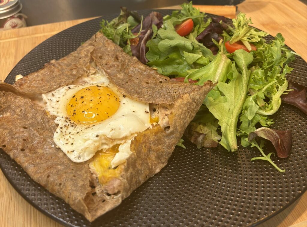 Galettes complètes thon oeufs