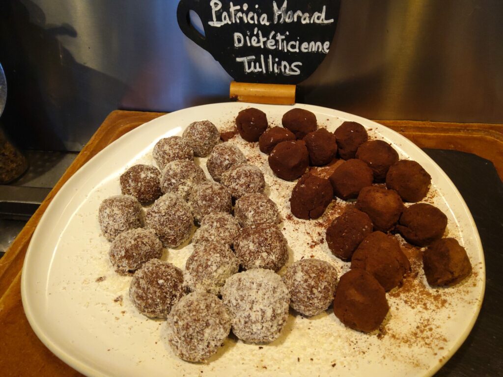Truffes light choco noisette 