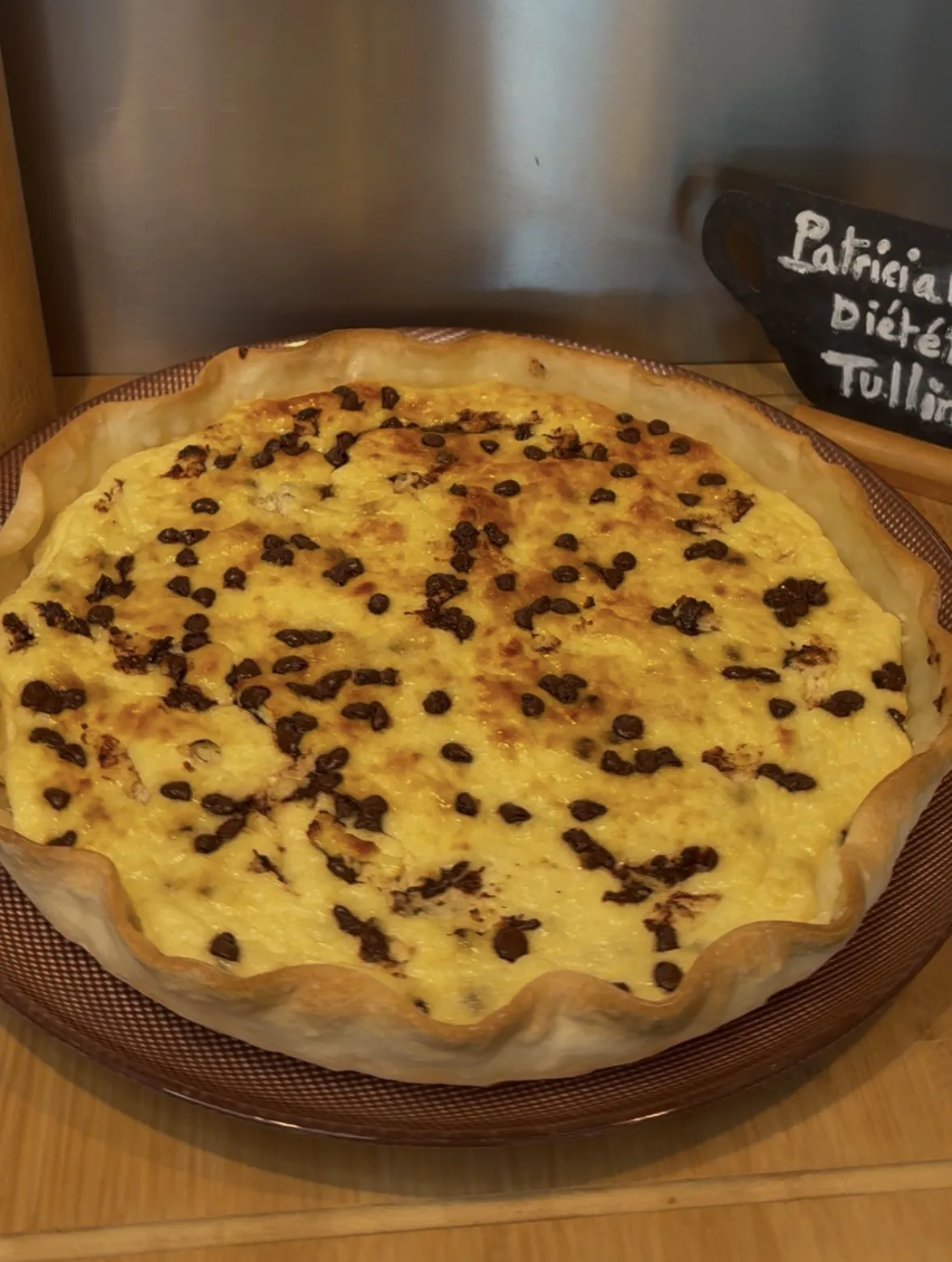 recette dessert léger : tarte express façon Bounty