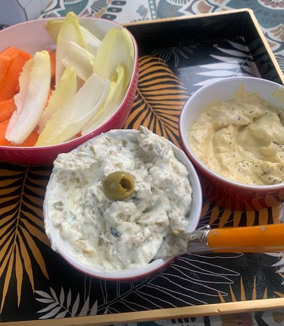 Rillette d'olives vertes light