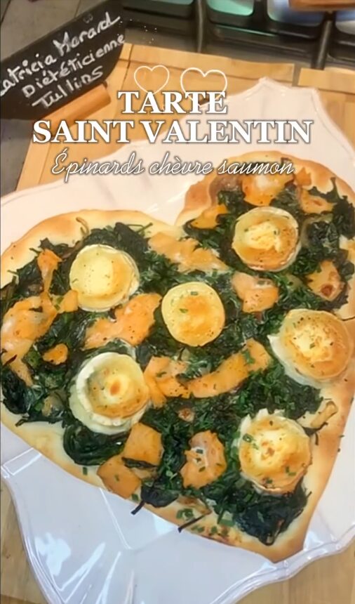 Tarte Saint-Valentin